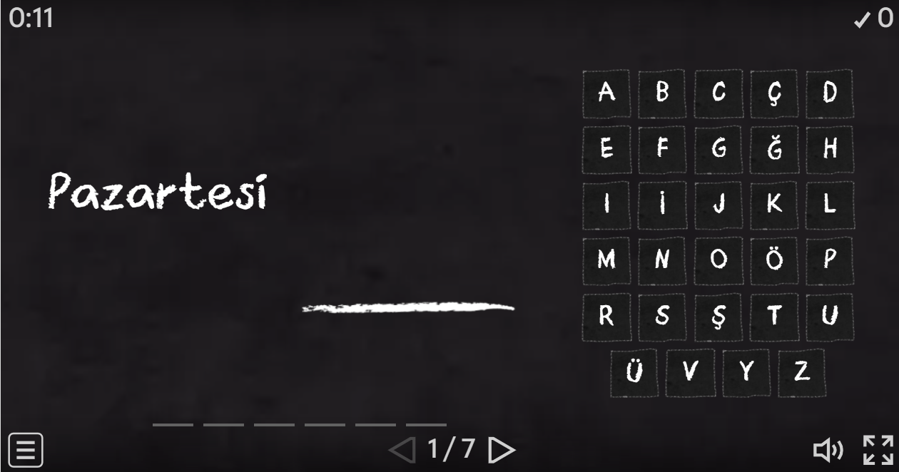 Yeni Müfredat - 5.2 Days of the Week 5